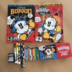 Little BOBDOG 리틀 밥독 쇼와 레트로 문방구 세트