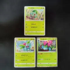 ポケモン フシギバナ フシギソウ フシギダネ ポケモンGo 各1枚番号