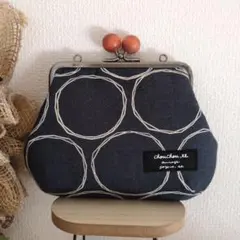 ハンドメイドがま口財布