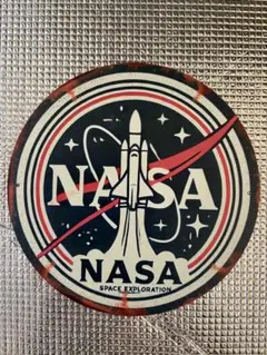 新品未開封　NASA オマージュブリキ看板⑦