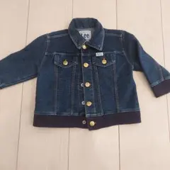 Lee ダークブルー デニムジャケット 80 Gジャン