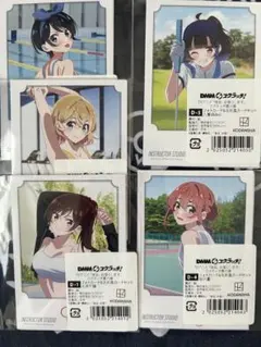 DMMスクラッチ かのかり 更科瑠夏 コンプセット アクリルスタンド 新品 TVアニメ「彼女、お借りします」 スクラッチ第四弾 - DMMスクラッチ