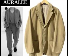 AURALEE WOOL MAX GABARDINE jacket グレージュ - メルカリ