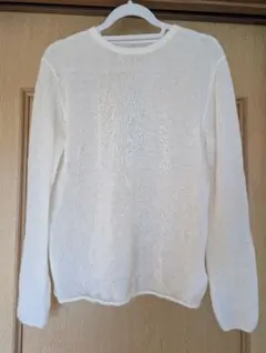 MILAOWEN ホワイト　ニット　セーター 　長袖　2点セット