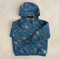 福井県立恐竜博物館✖️BREEZEコラボジャケット ブルー　110cm