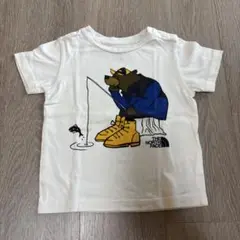 THE NORTH FACE クマイラスト Tシャツ 90