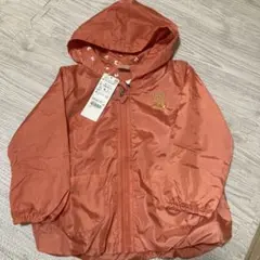 ⭐︎値下げ【新品】オレンジ ミニーちゃんフード付きジャンパー 95サイズ