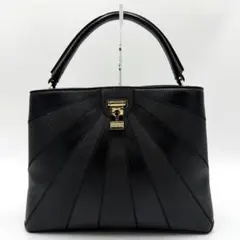 LENK ミニボストンバッグ キルティング レザー 美品 LEE VERY掲載 LENK ミニボストンバッグ キルティング レザー 美品 LEE VERY掲載