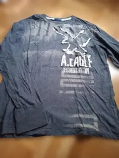 A.Eagle ダークグレー 長袖カットソーXLサイズ