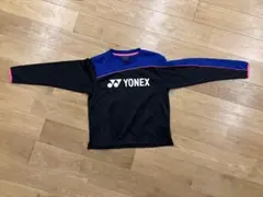 YONEX 長袖シャツ ヒートカプセル140 ネイビー/ブルー/ピンク