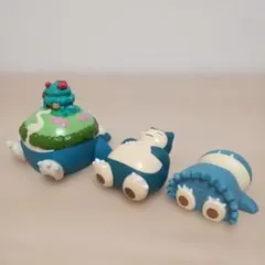 ポケモン　ポケモンキッズ　指人形　カビゴン　ゴンベ　ダイマックス