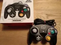 任天堂 ゲームキューブ コントローラ スマブラブラック