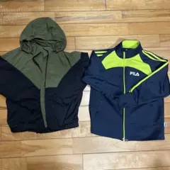 140 ジャージ ジャンバー セット売り GU FILA