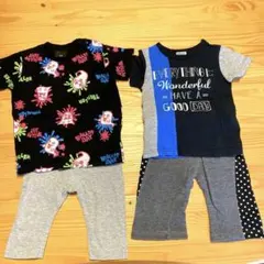 男の子　90〜95cm 上下セット　コーデ　まとめ売り　4点