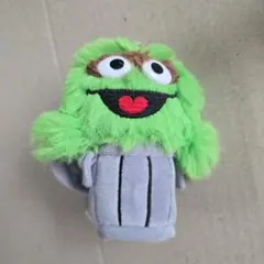 セサミストリート オスカー ガチャ ぬいぐるみ マスコット キーホルダーのサムネイル