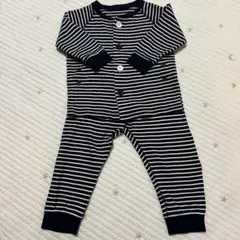 無印良品　ボタンパジャマ　90-100