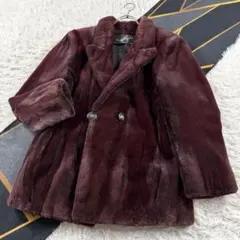 着丈90cm◇希少SAGA MINK ROYAL シェアードミンク ロングコート - メルカリ