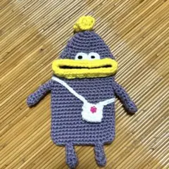 パクパクモンスター　スマホケース　紫な子