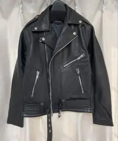 美品》LITHIUM HOMME ダブルライダースジャケット サイズ40 - メルカリ