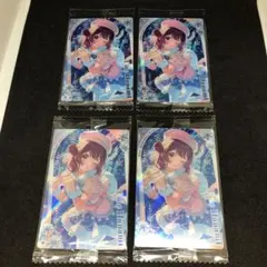 No.18 花海佑芽　4枚　学園アイドルマスター　ウエハース2 カード