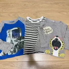 babyGap他 長袖カットソー 3枚セット 80cm 90cm