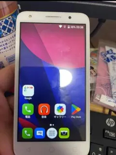 ⑭ ALCATEL PIXI メタリックシルバー 5045F 本体のみ