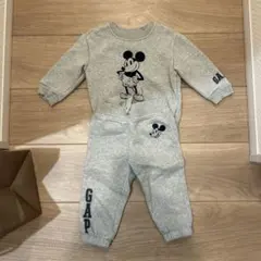 C*e様 GAP ミッキーマウス セットアップ裏起毛 18-24ヶ月
