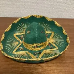 メキシコ お土産 帽子 置き物