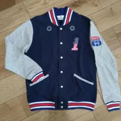 INHABITANT ジャンパー ネイビー/グレー