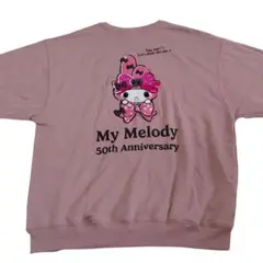 タグ付き☆マイメロのサガラ刺繍のトレーナー(M)