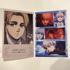 進撃の巨人 一番くじ Ｇ賞 メモリアルカード〜結末〜 アルミン