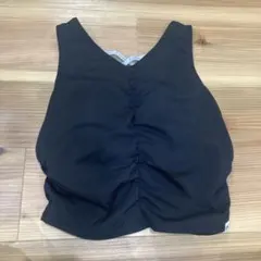 SUKALA ブラック ヨガウェア Vネック