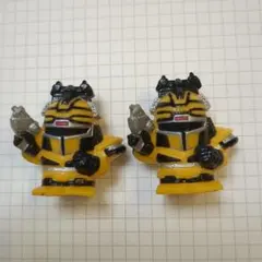 ビーファイターカブト　ガチャポン　ソフビ2体セット