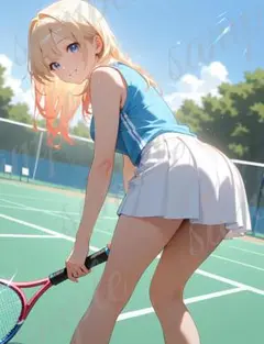 r1585 かわいい イラスト アニメ A4ポスター