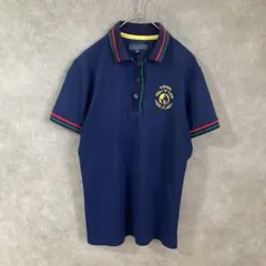 Callaway ネイビー ポロシャツ ストレッチ　ドライ　Lサイズ