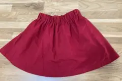 グローバルワーク　キッズ　スカパン　レッド　110〜120 ポケットあり
