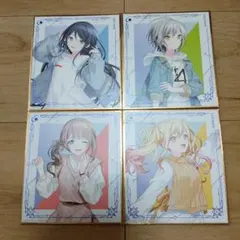 プロセカ セガラッキーくじ ミニ色紙 Leo/need 4枚セット