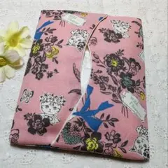 ハンドメイド　ポケットティッシュケース　猫シリーズ　ソバカスkids