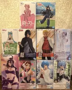 新作プライズフィギュア10個 リゼロ BORUTO 初音ミク オーバーロードなど