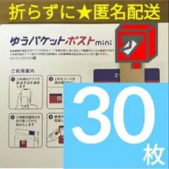 【30枚】即発送◎ ★匿名配送★ ゆうパケットポスト mini ミニ 専用封筒