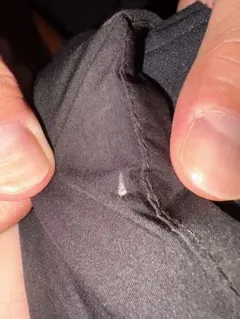 アサシン様返品ページ 黒 ほつれあり