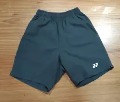 ヨネックス　YONEX　130　ユニ　ハーフパンツ　バドミントン　グレー　匿名