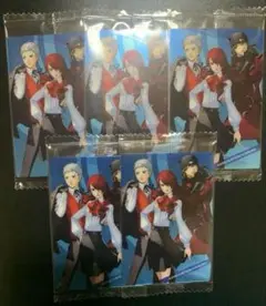 明彦＆美鶴＆真次郎 ペルソナシリーズ ウエハース　5枚セット