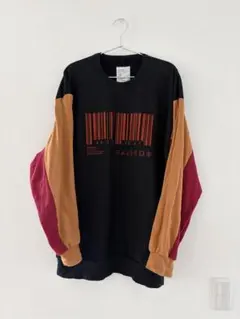 SHAREEF 刺繍バーコード　ビッグスウェット　サイズ2のサムネイル