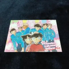 名探偵コナン オリジナルカード フォロワー14万人 青山剛昌ふるさと館 限定