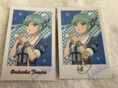 ラブライブスーパースター鬼塚冬毬　トレーディングフォト風カード　金箔サイン7th