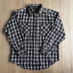 UNIQLO チェック長袖シャツ M