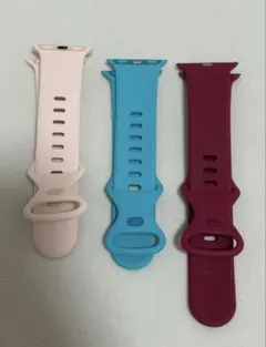 3本セット apple watch バンド アップルウォッチ バンド 38～40