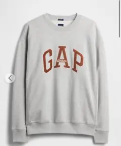 ヘビーウェイトGAP グレー ロゴ スウェットトレーナー