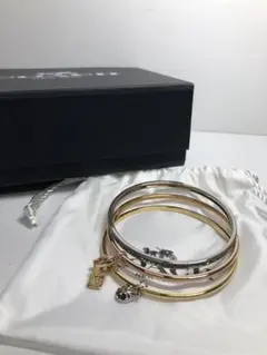 COACH 3連 バングル 布袋 箱付